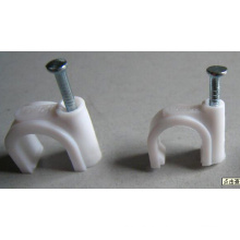 8 Mm Plastic Cable Clips/ Steel Nail